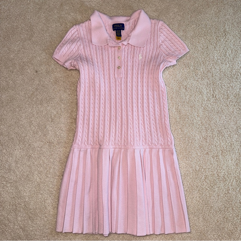 Polo Ralph Lauren knit pleated dress